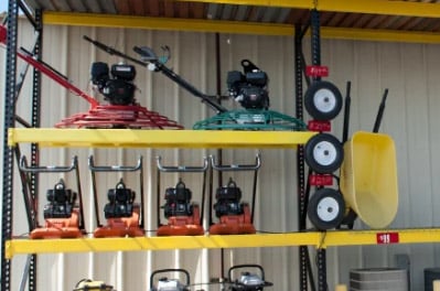 Rental equipment for concrete projects