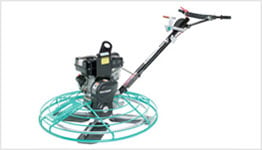 High-performance concrete trowel machine for smooth finishing; essential jobsite equipment for concrete applications.