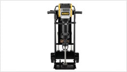 Electric drill for concrete applications, ideal for mixing, rebar alignment, and enhancing jobsite efficiency.